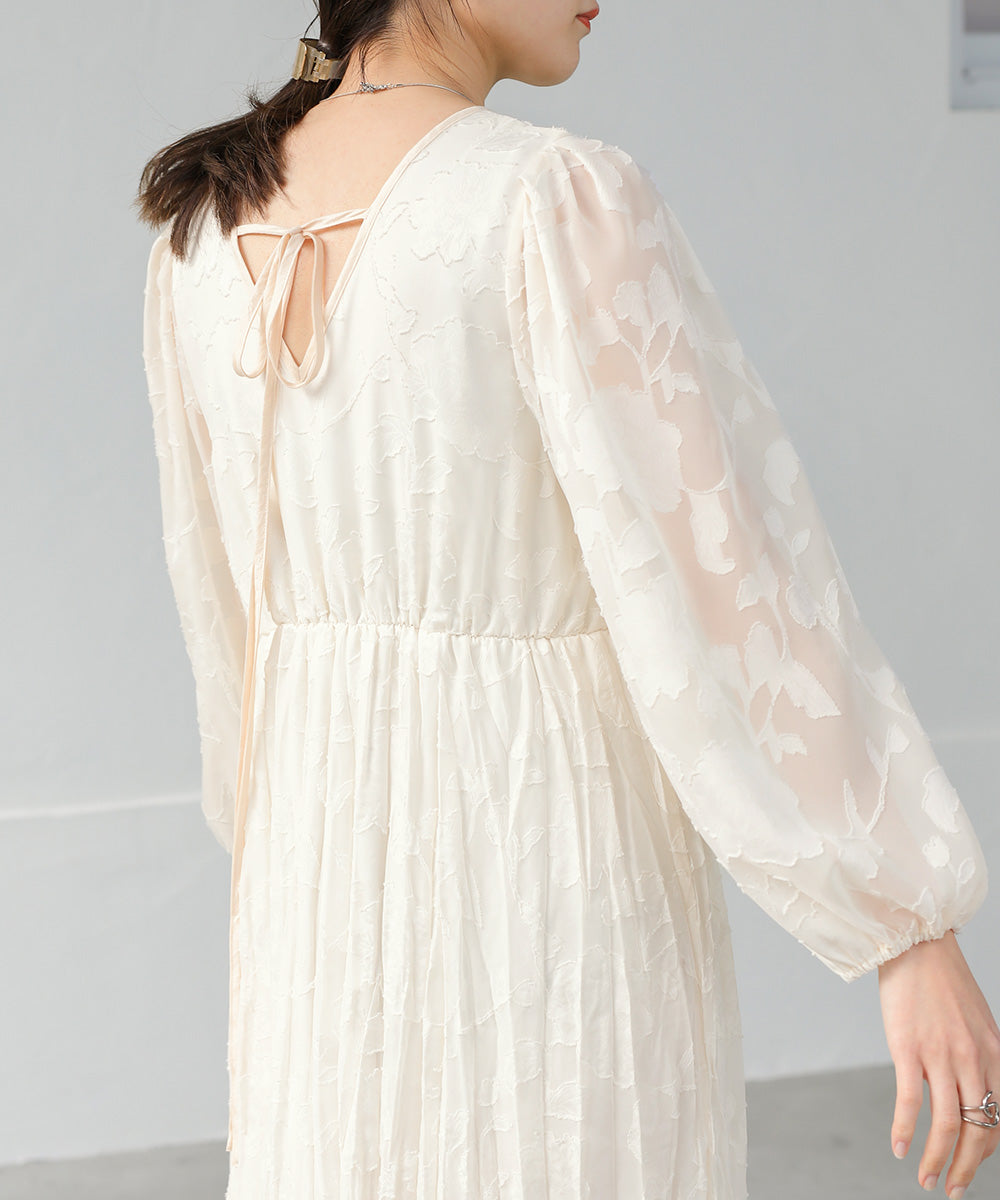 シアージャガードフラワーワンピース