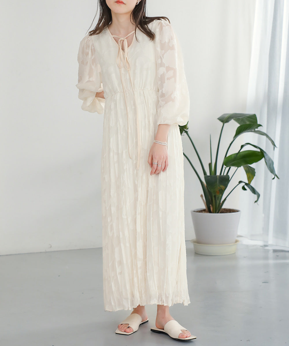 シアージャガードフラワーワンピース