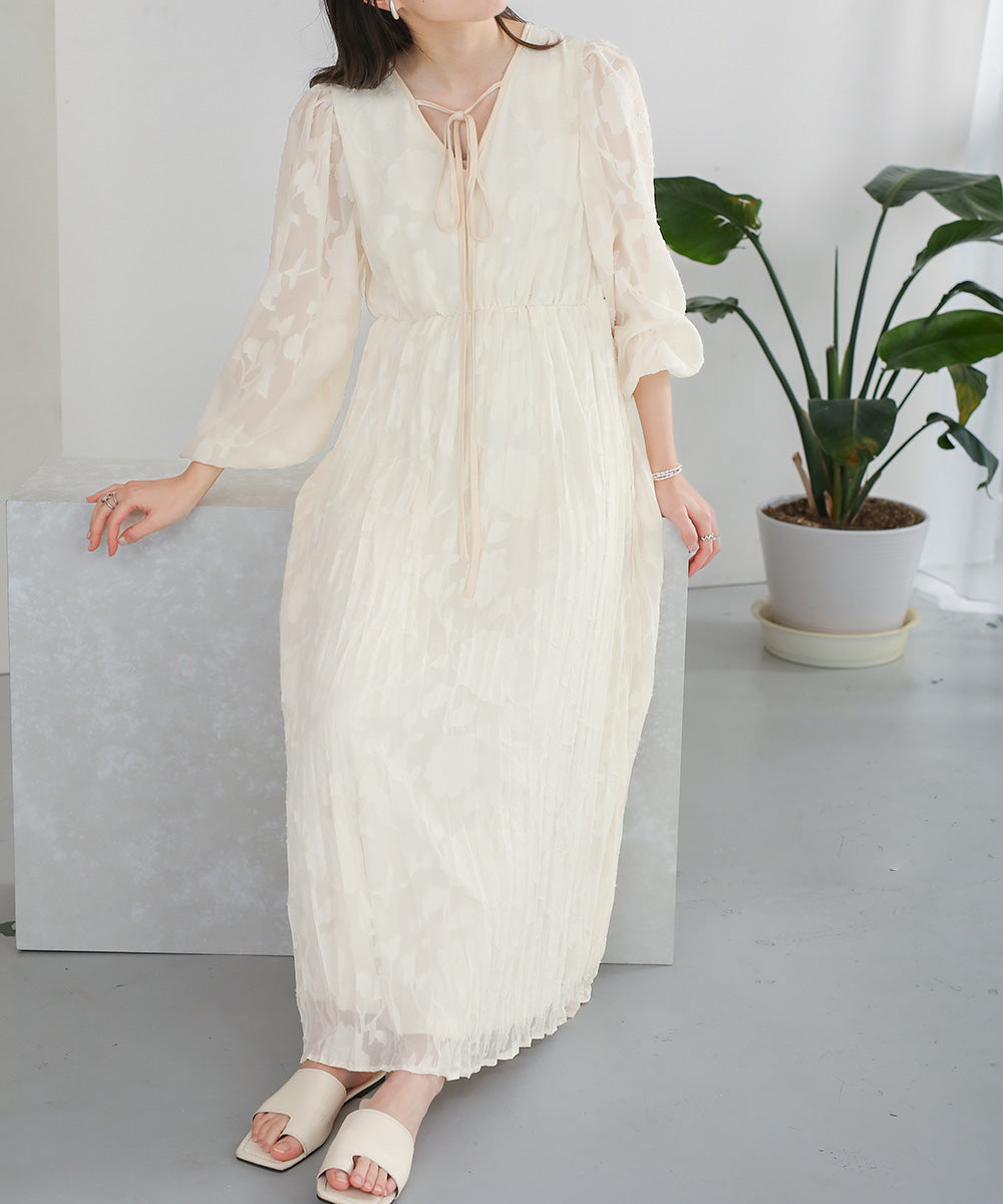 シアージャガードフラワーワンピース