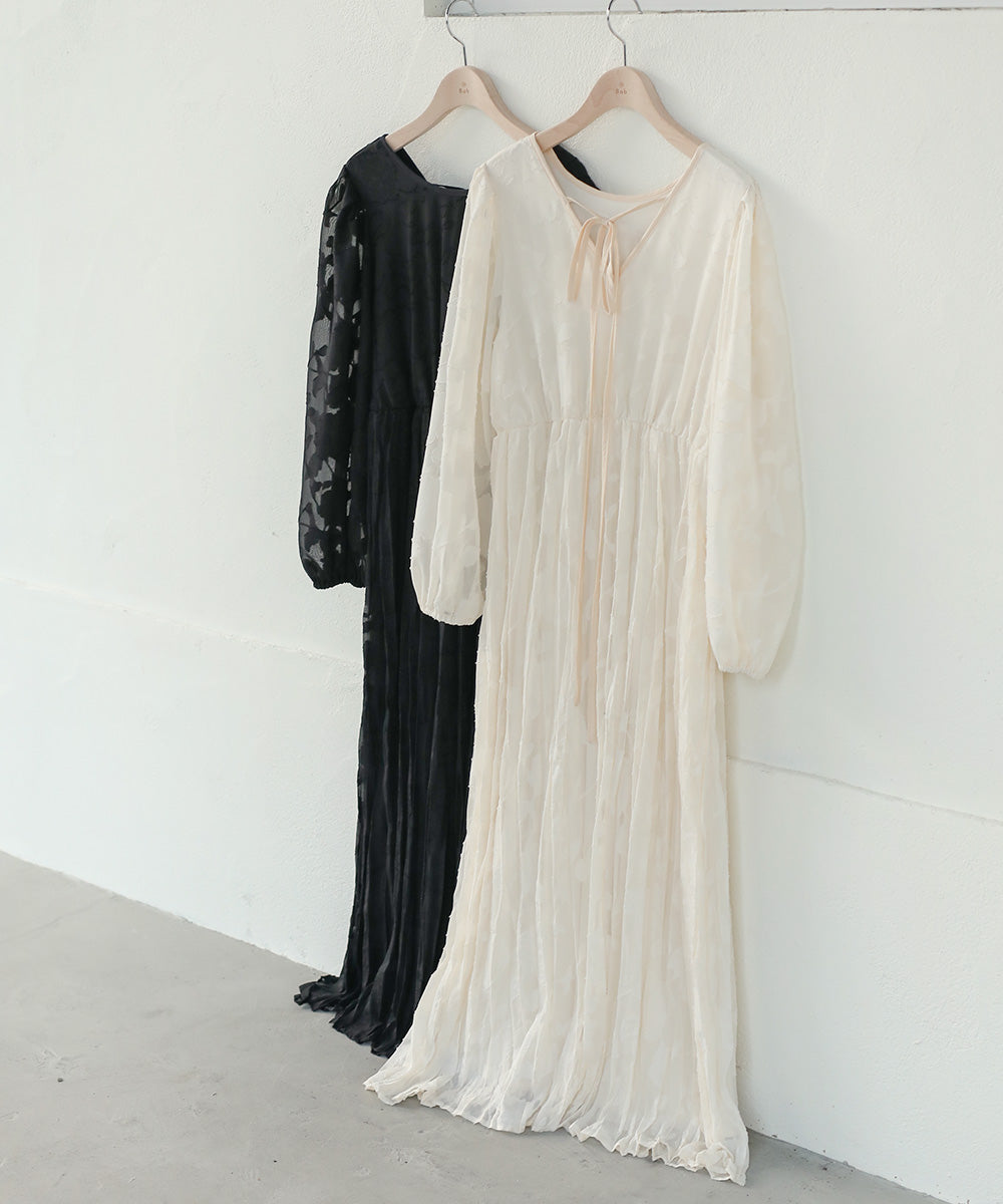 シアージャガードフラワーワンピース