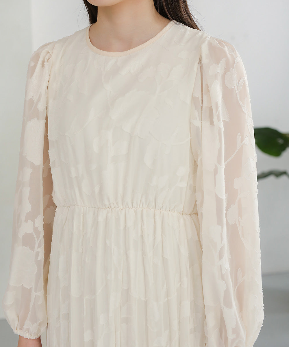 シアージャガードフラワーワンピース