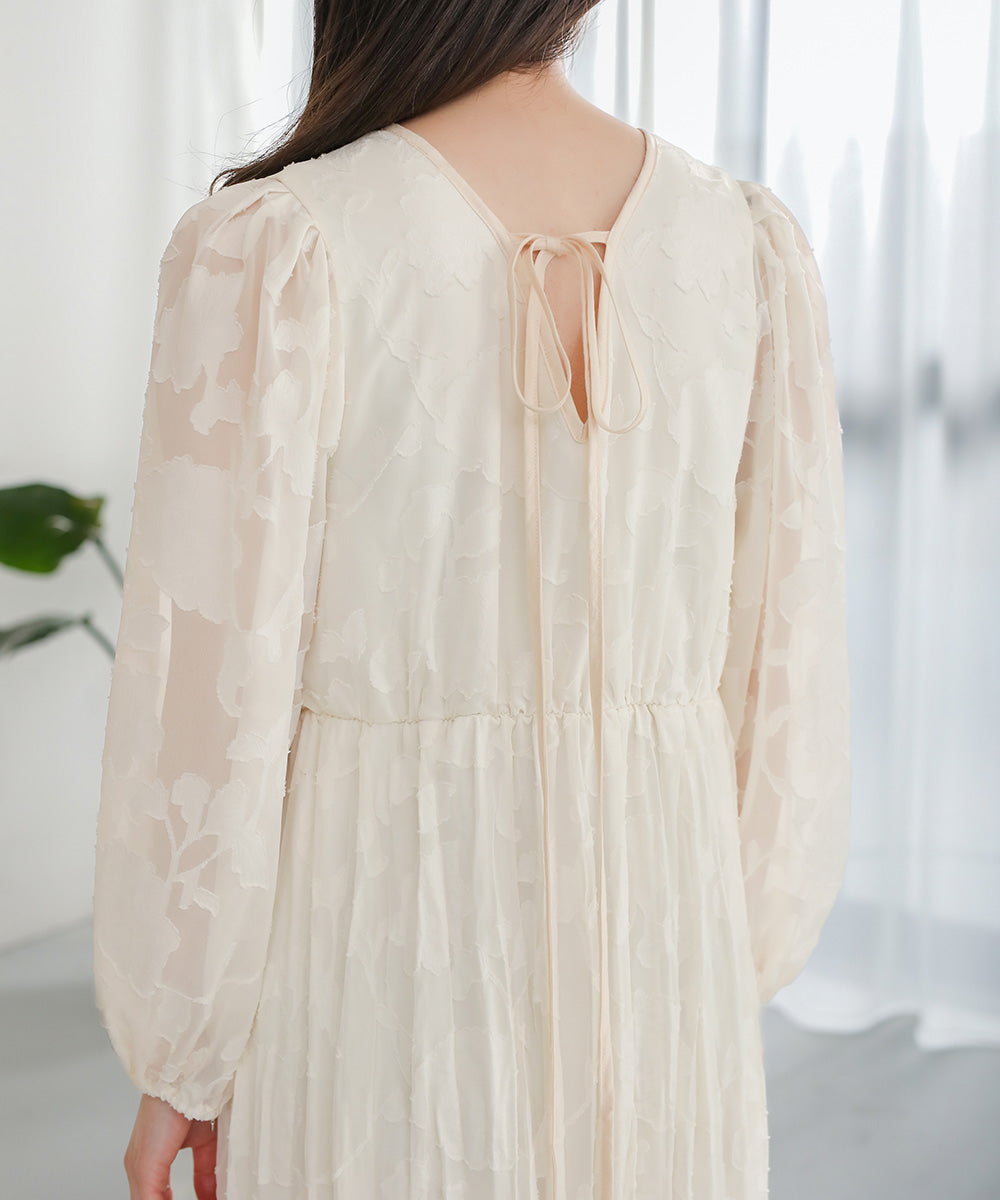 シアージャガードフラワーワンピース