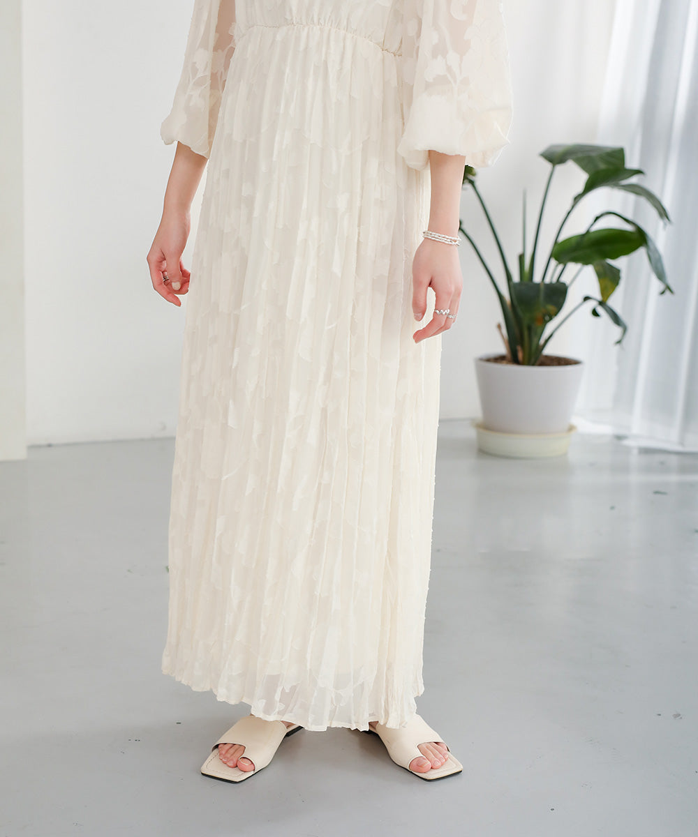 シアージャガードフラワーワンピース