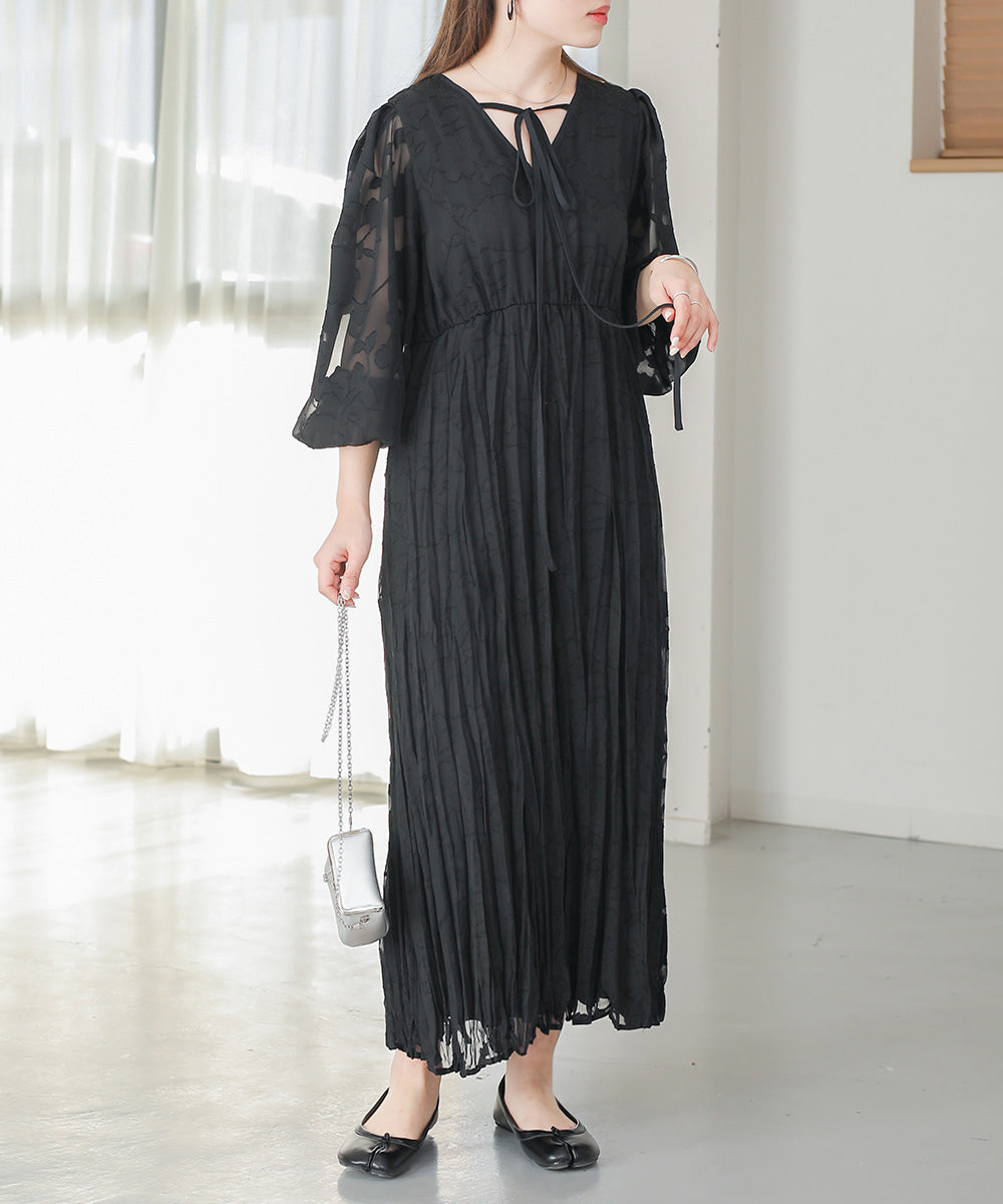 シアージャガードフラワーワンピース