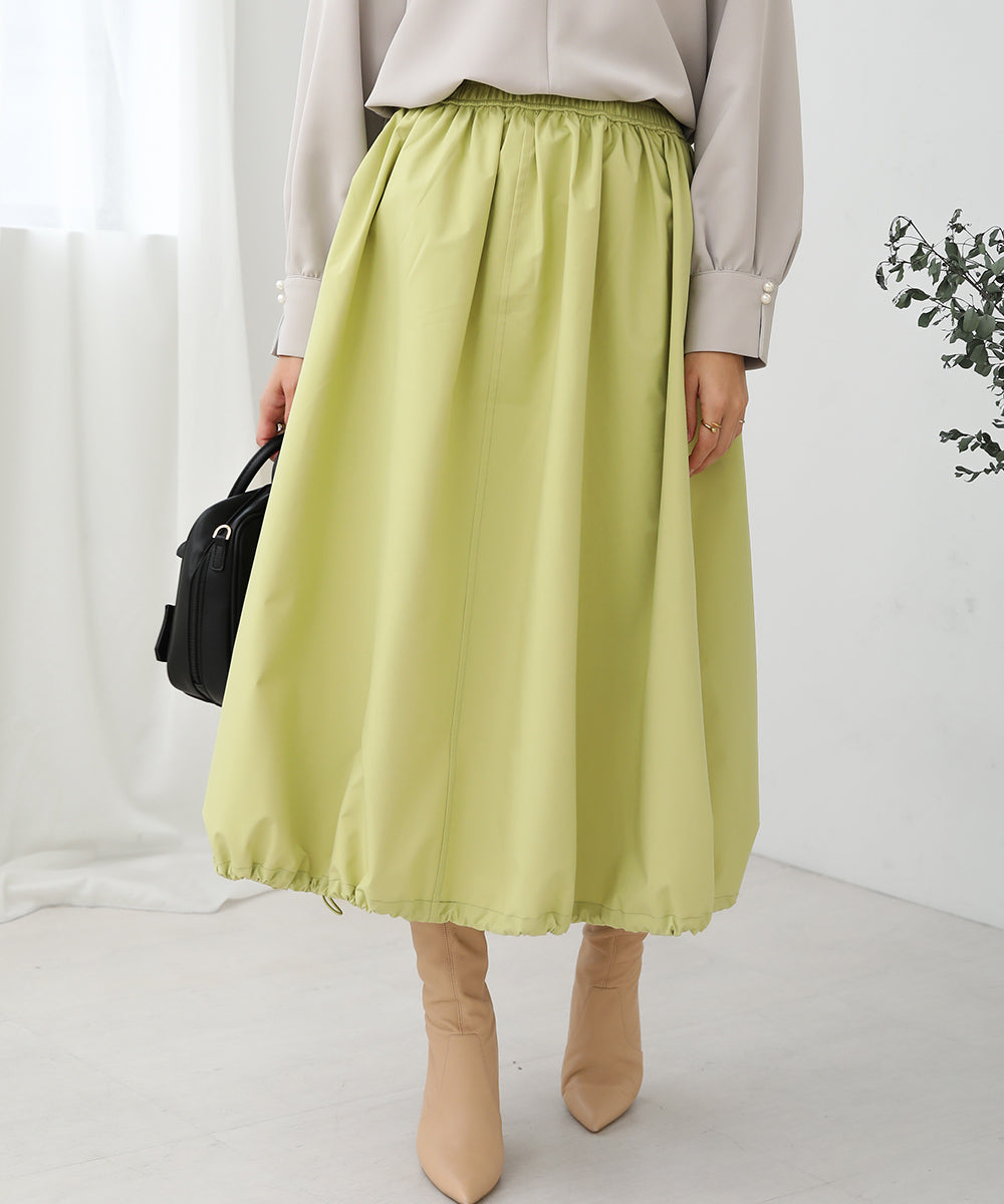 リバーシブルフレアバルーンスカート