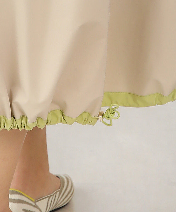 リバーシブルフレアバルーンスカート