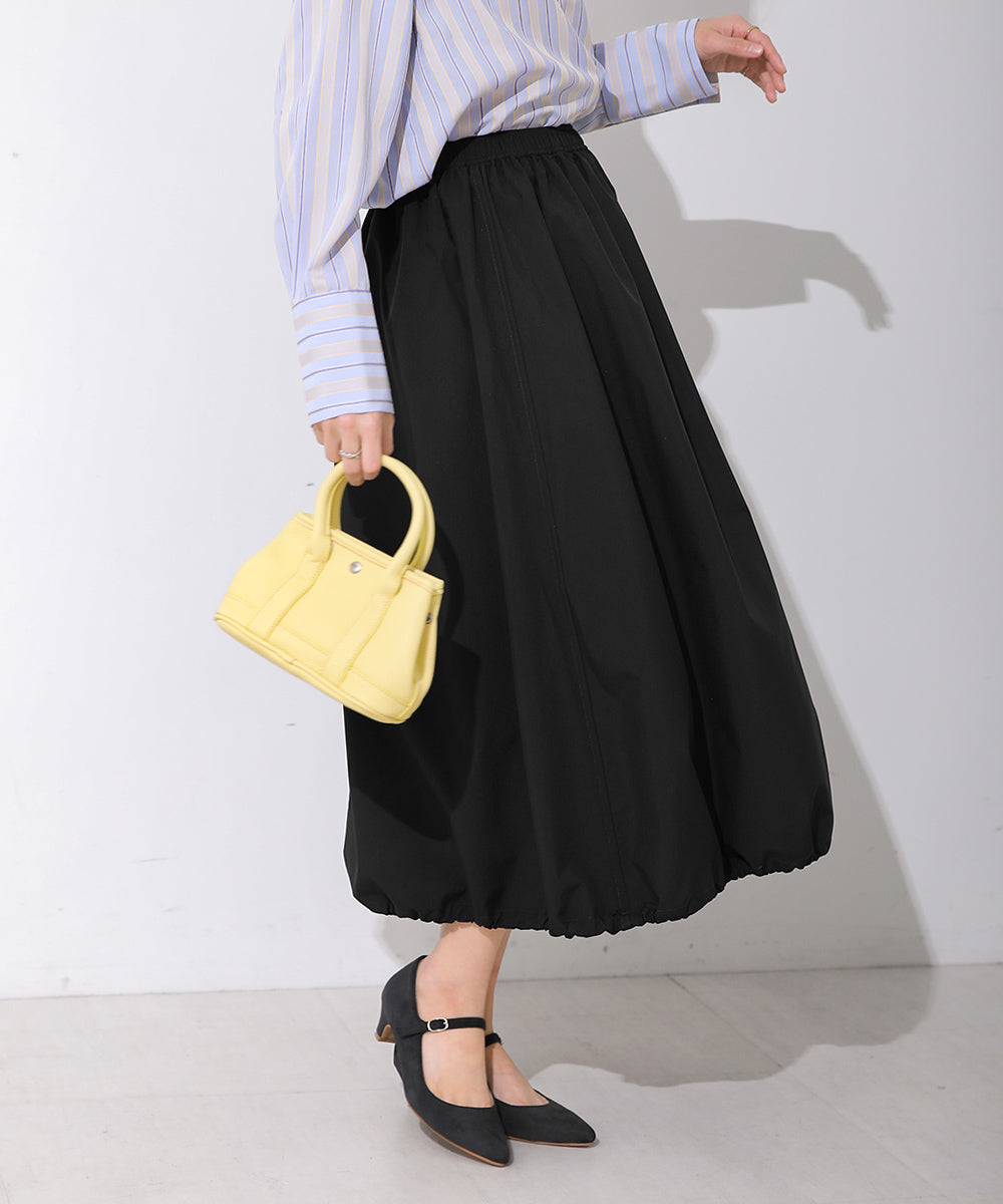 リバーシブルフレアバルーンスカート