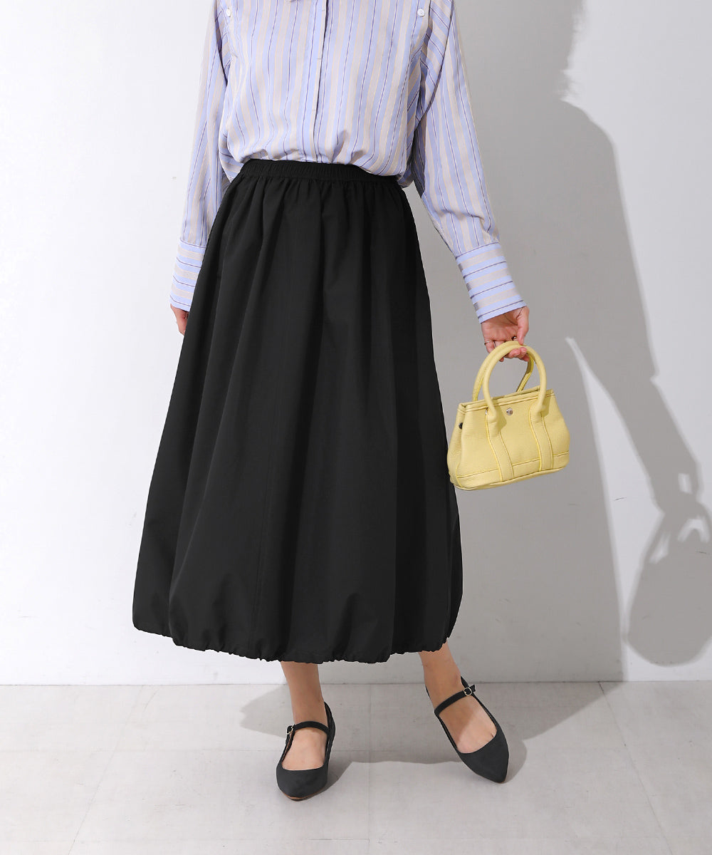 リバーシブルフレアバルーンスカート