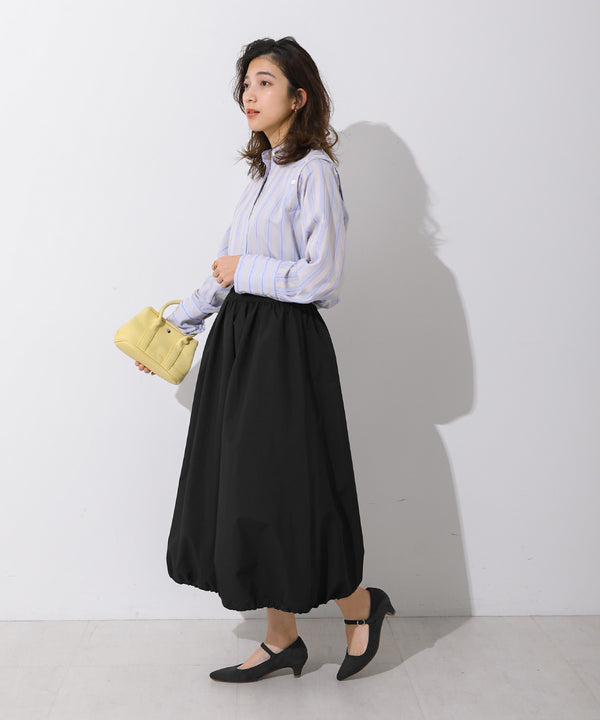 リバーシブルフレアバルーンスカート