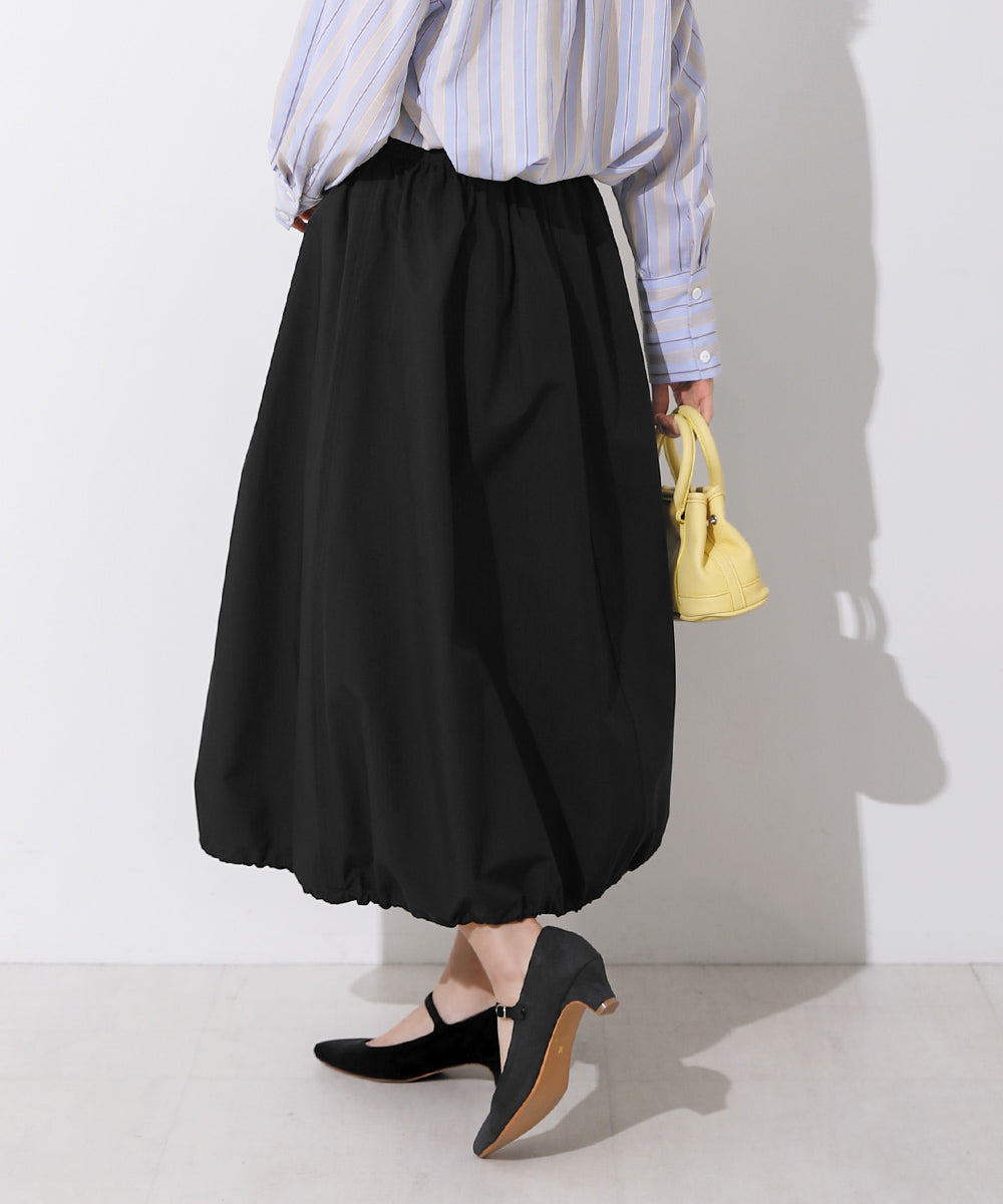 リバーシブルフレアバルーンスカート