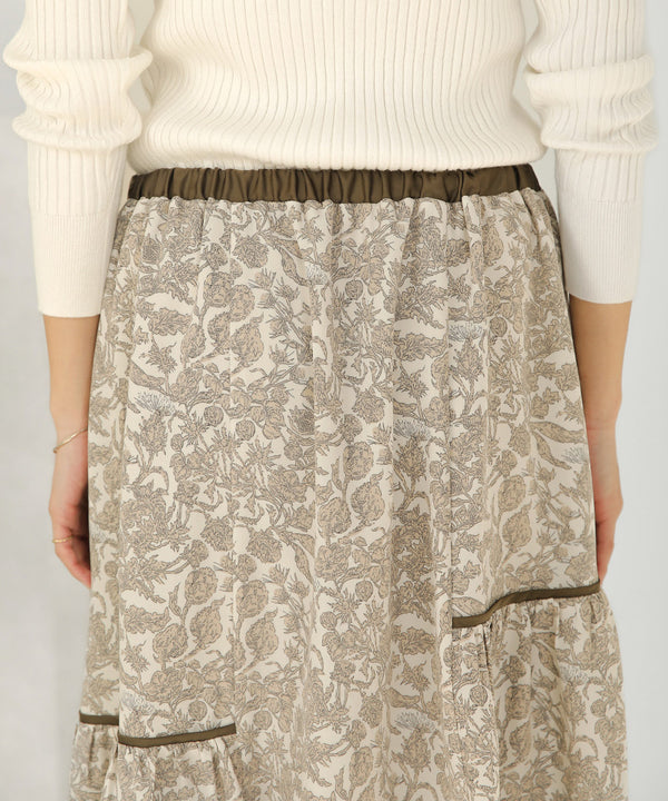 ミモレティアードスカート