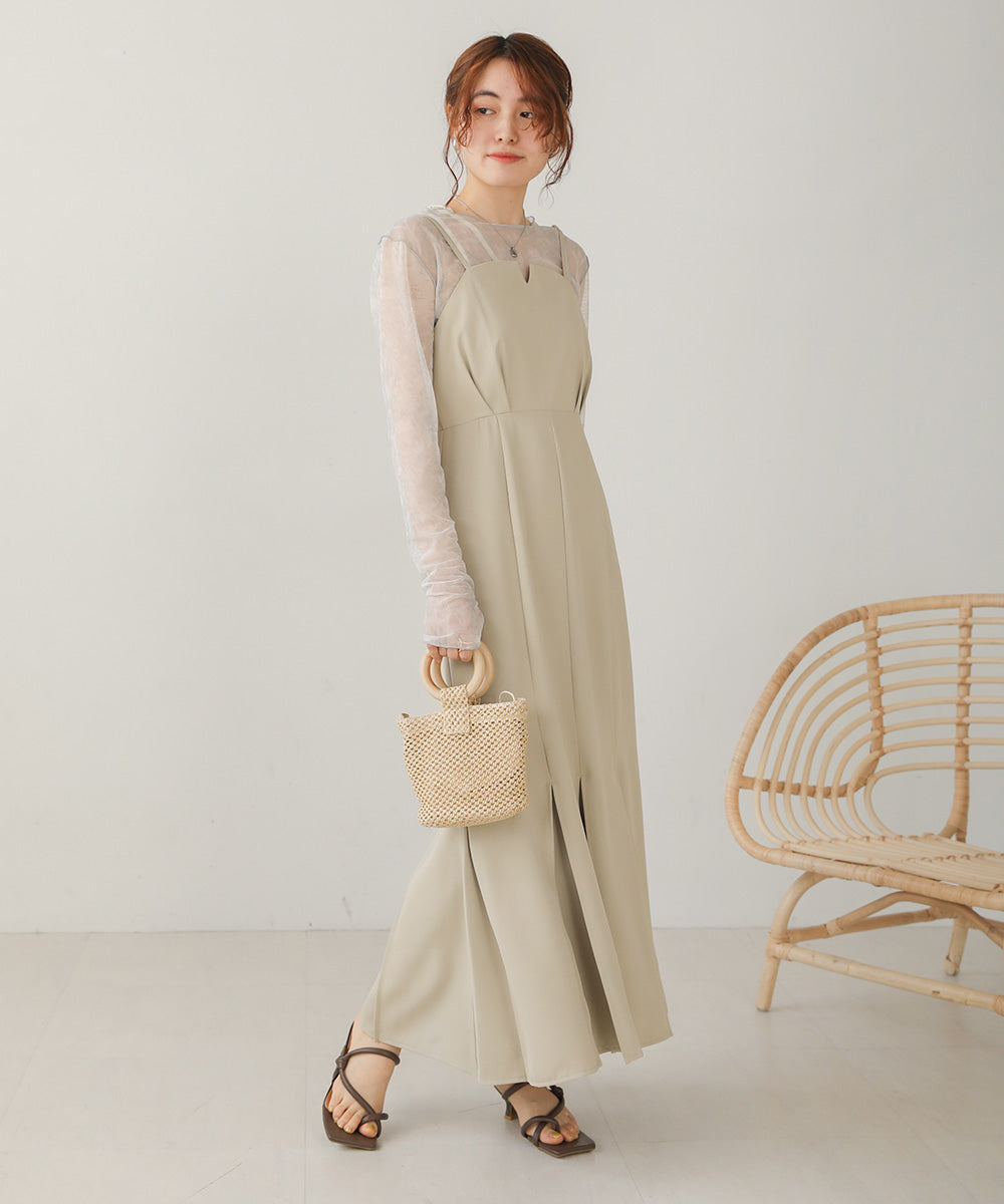 Bab ニュアンスプリントシアートップス