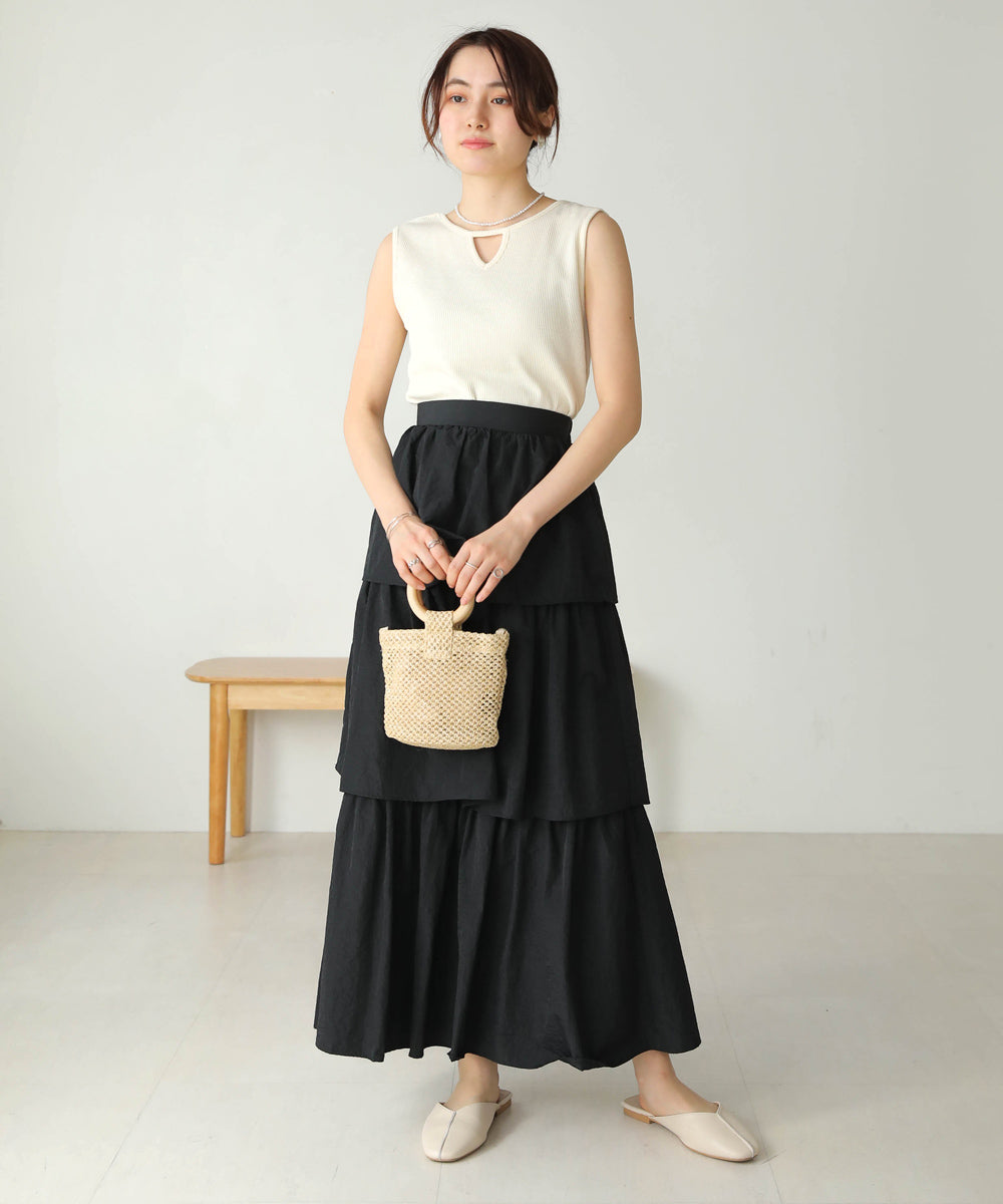Bab 前後2WAYスクエアタンクトップ【メール便280円】