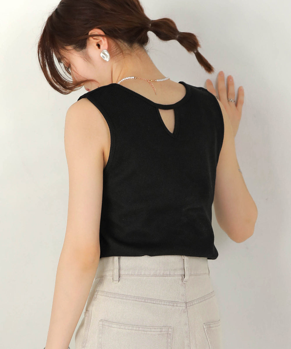 Bab 前後2WAYスクエアタンクトップ【メール便280円】