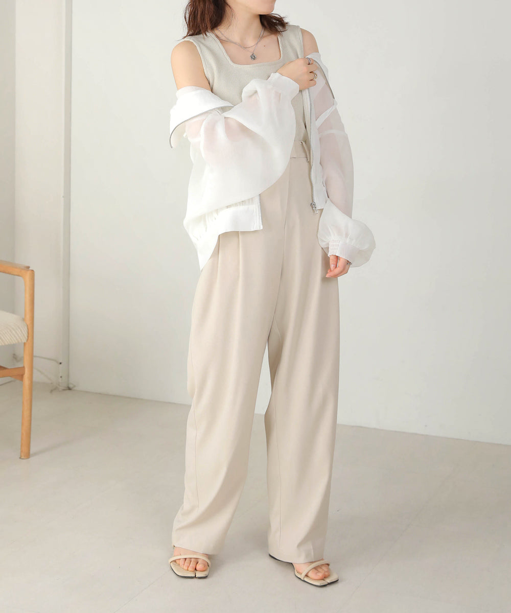 Bab 前後2WAYスクエアタンクトップ【メール便280円】