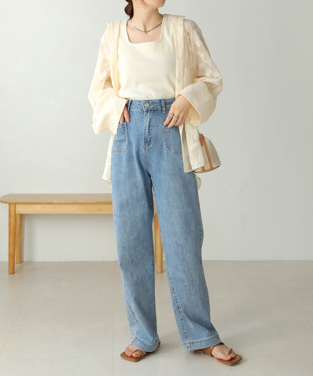 Bab 前後2WAYスクエアタンクトップ【メール便280円】