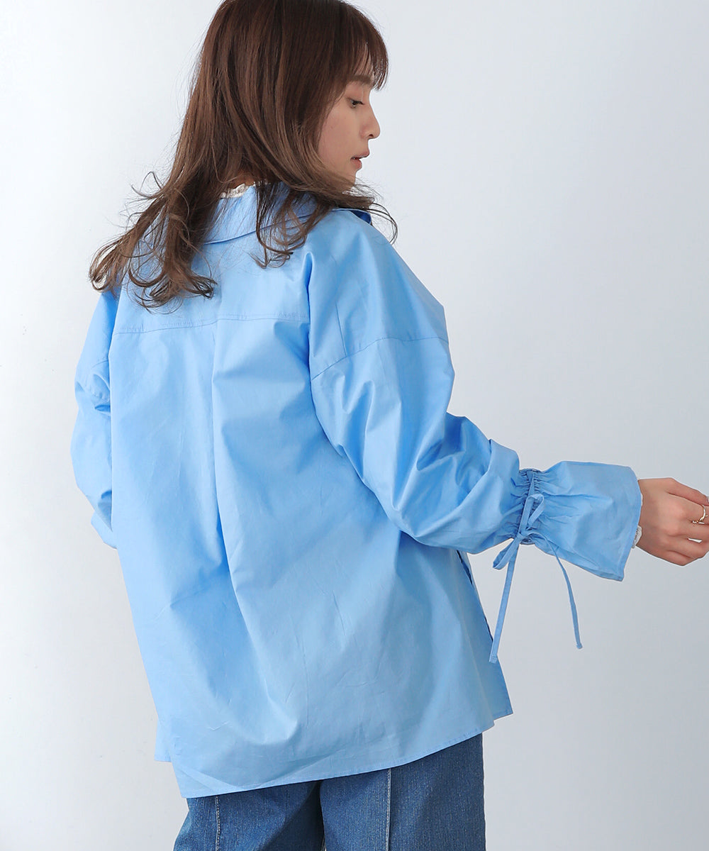 BouJeloud ネック2wayブラウス