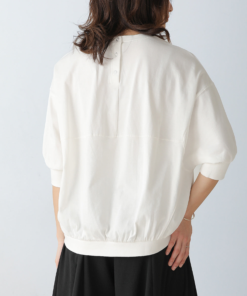 BouJeloud ドルマンロゴカットソー