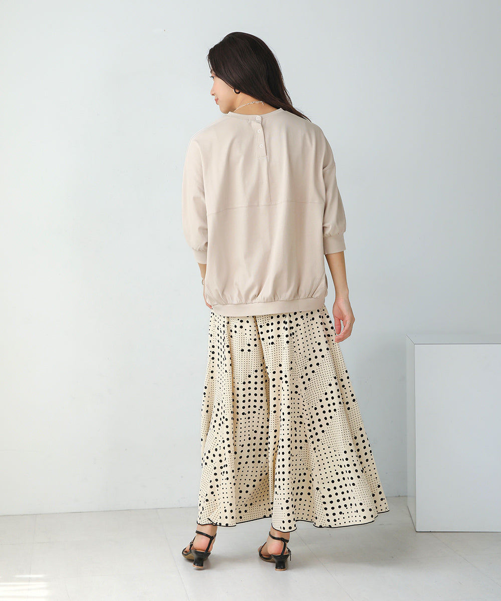 BouJeloud ドルマンロゴカットソー