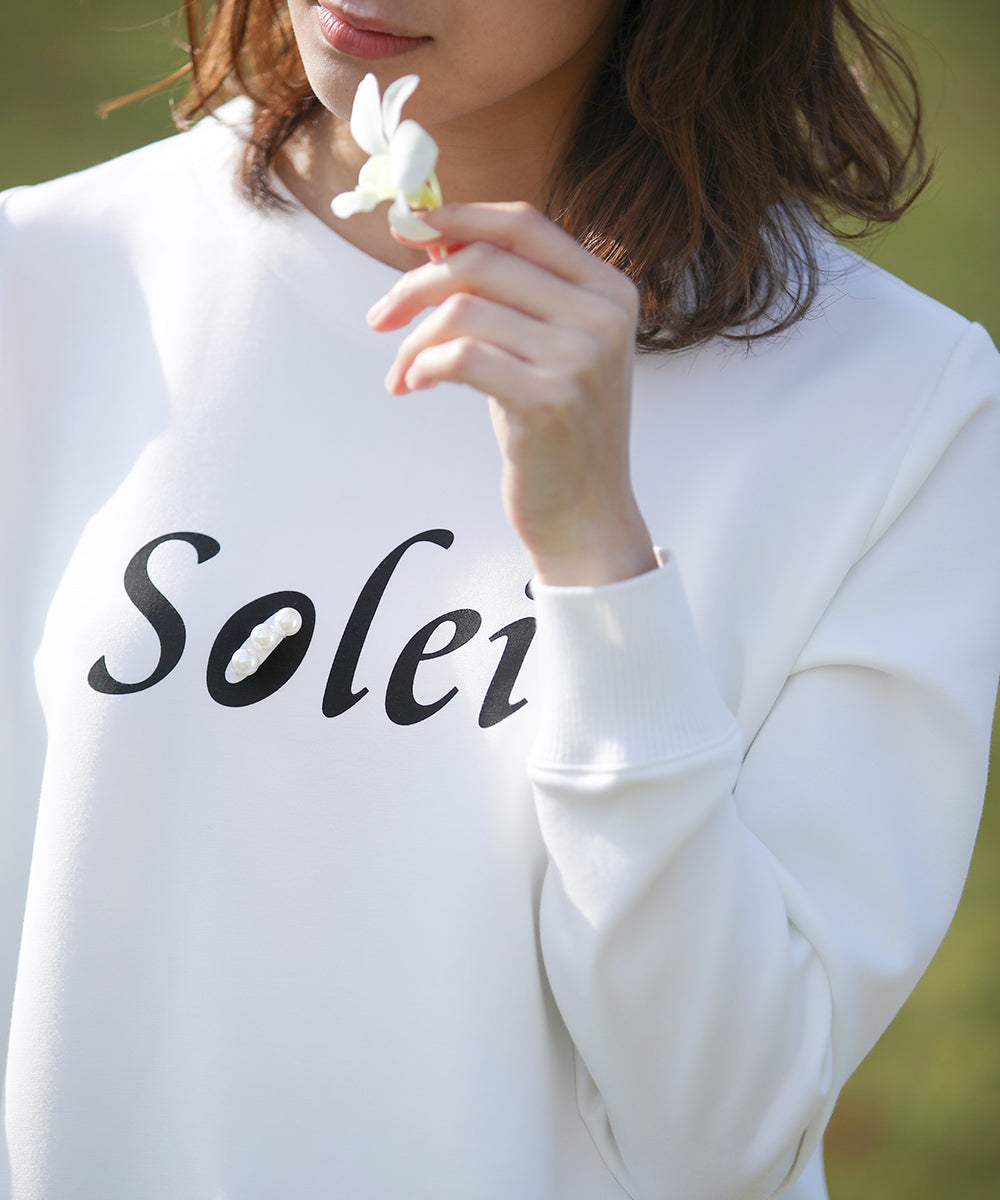 BouJeloud スフレスムースパールロゴロンT