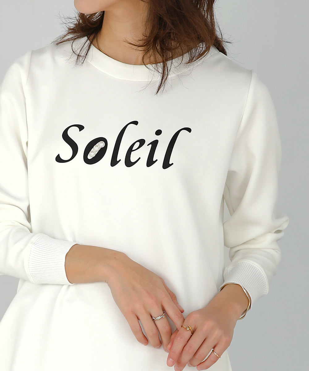 BouJeloud スフレスムースパールロゴロンT