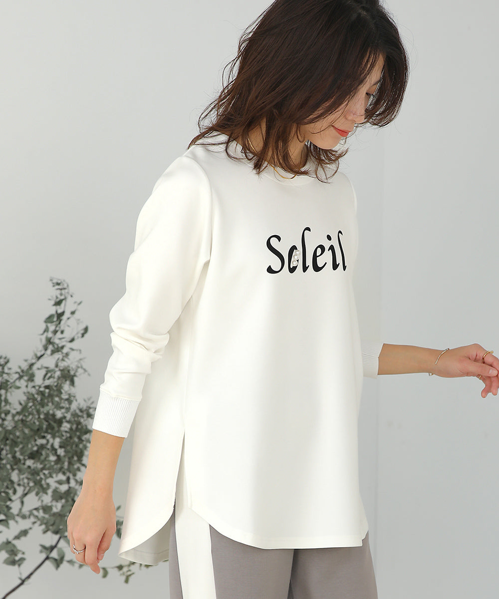 BouJeloud スフレスムースパールロゴロンT