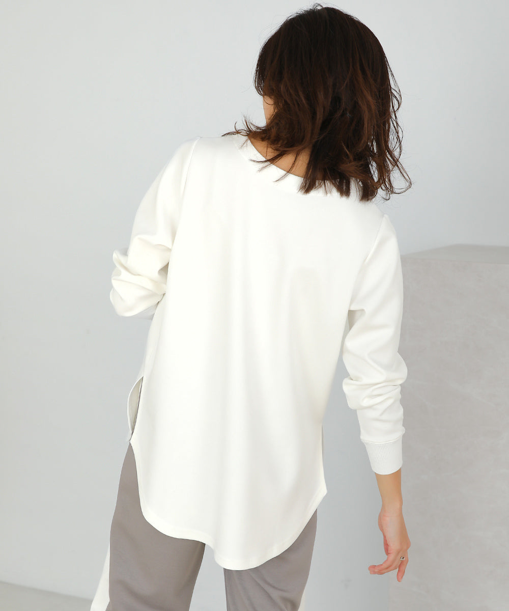 BouJeloud スフレスムースパールロゴロンT