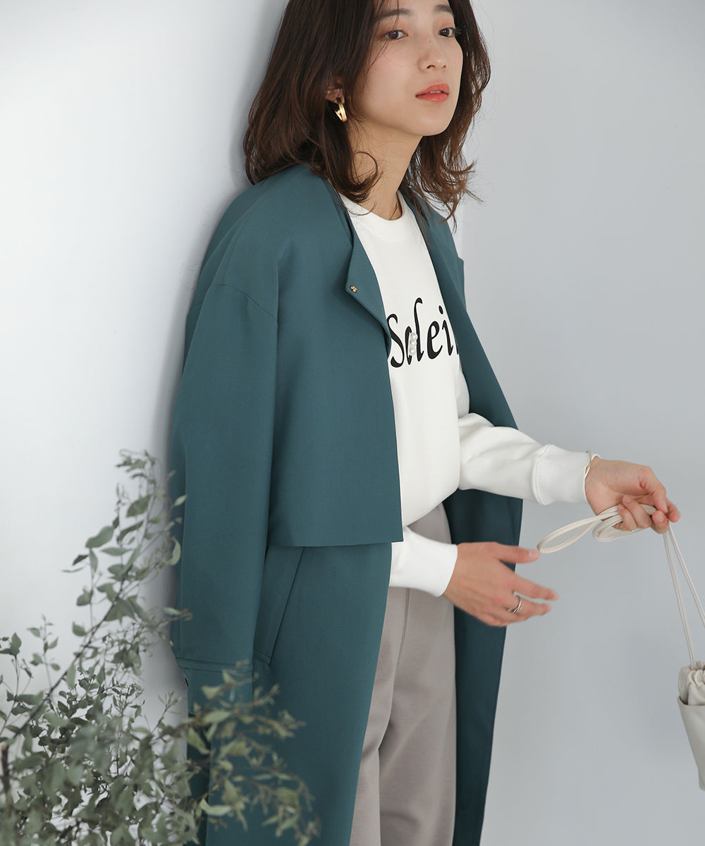 BouJeloud スフレスムースパールロゴロンT