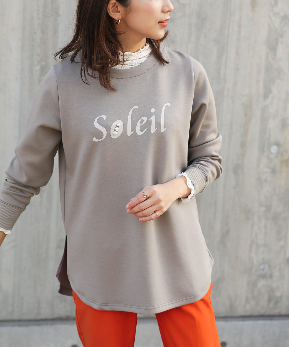 BouJeloud スフレスムースパールロゴロンT