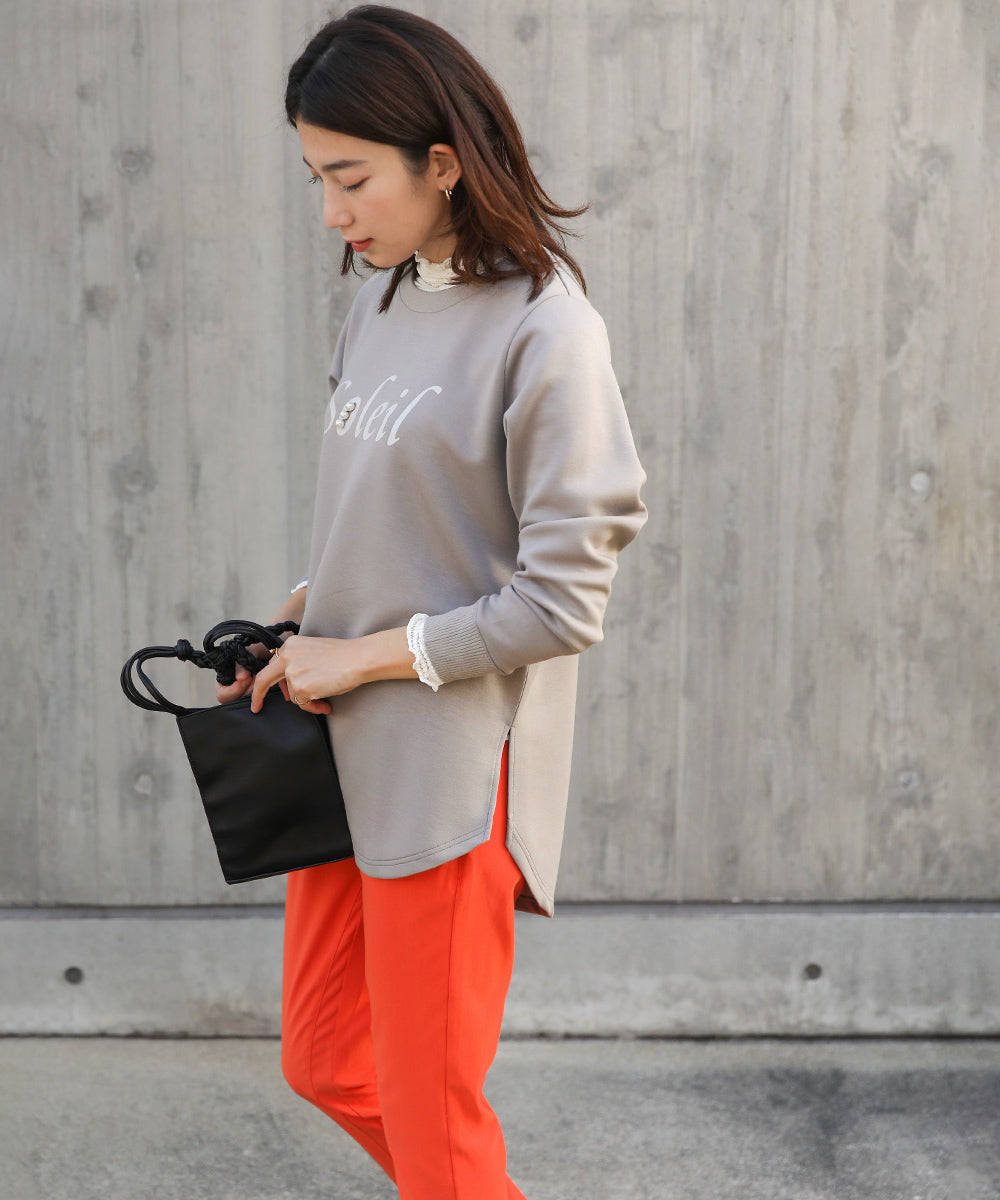 BouJeloud スフレスムースパールロゴロンT