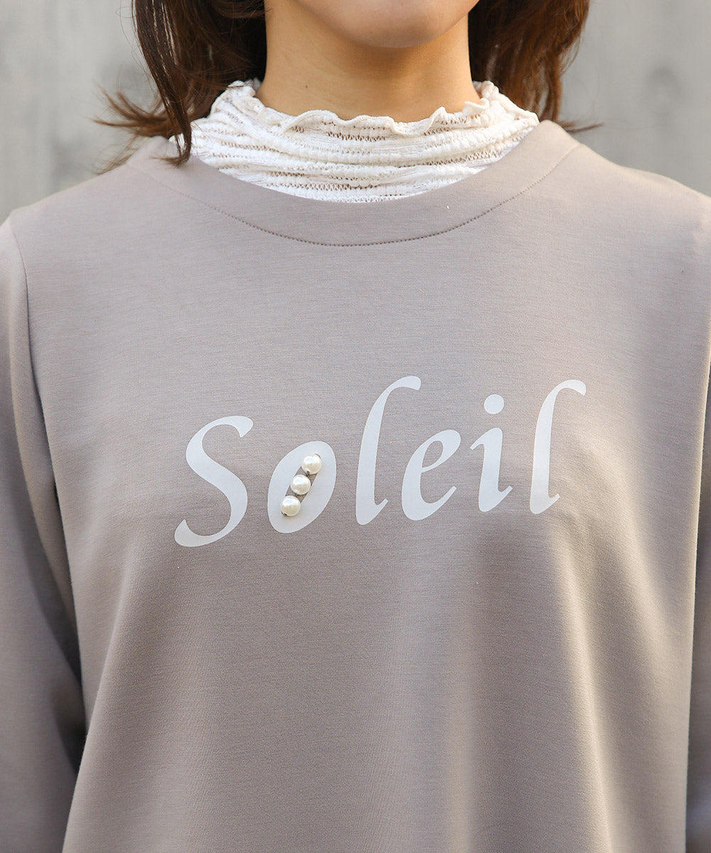BouJeloud スフレスムースパールロゴロンT