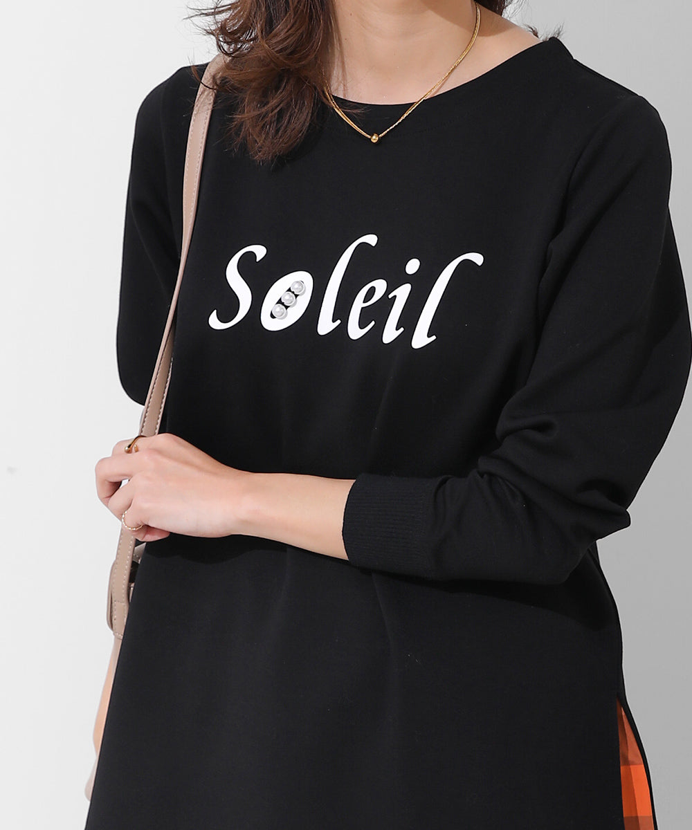 BouJeloud スフレスムースパールロゴロンT