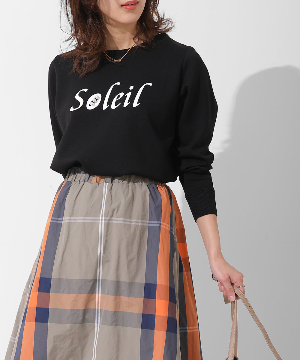 BouJeloud スフレスムースパールロゴロンT