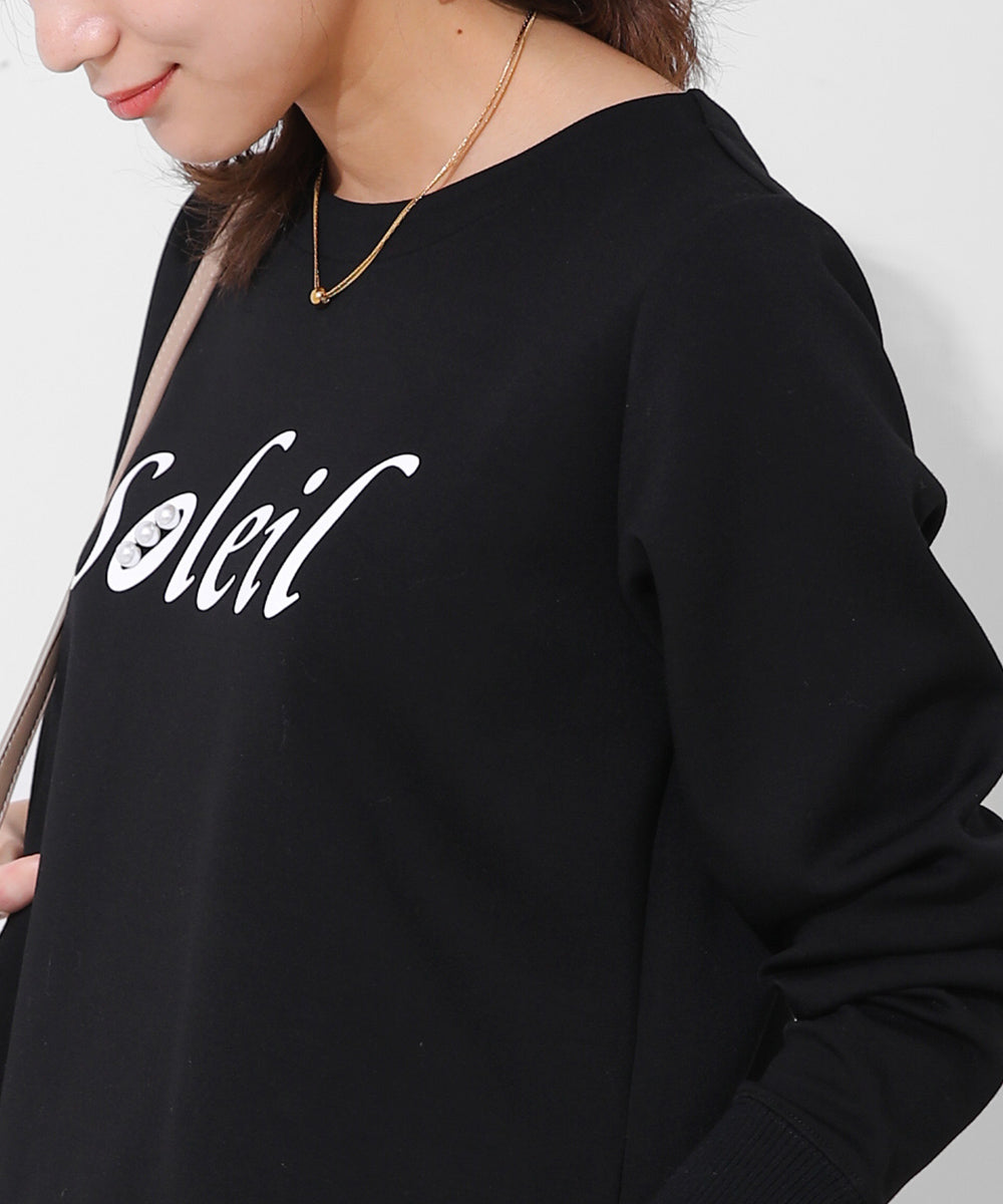 BouJeloud スフレスムースパールロゴロンT