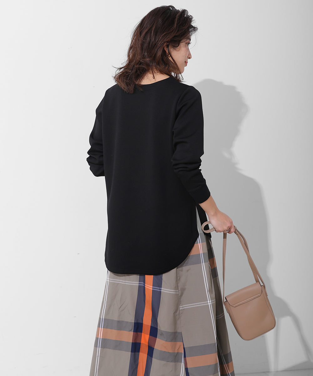 BouJeloud スフレスムースパールロゴロンT