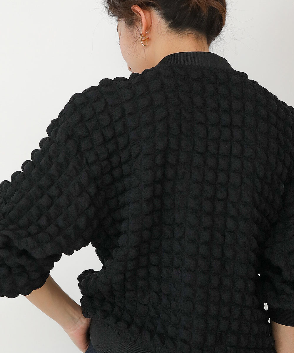 ポコポコジャージーカーディガン