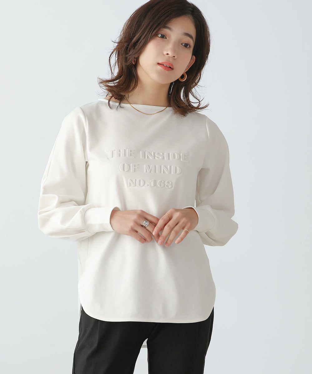 BouJeloud シャツドッキングエンボストップス