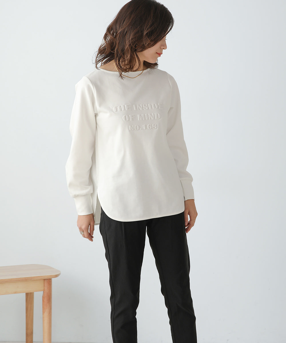 BouJeloud シャツドッキングエンボストップス