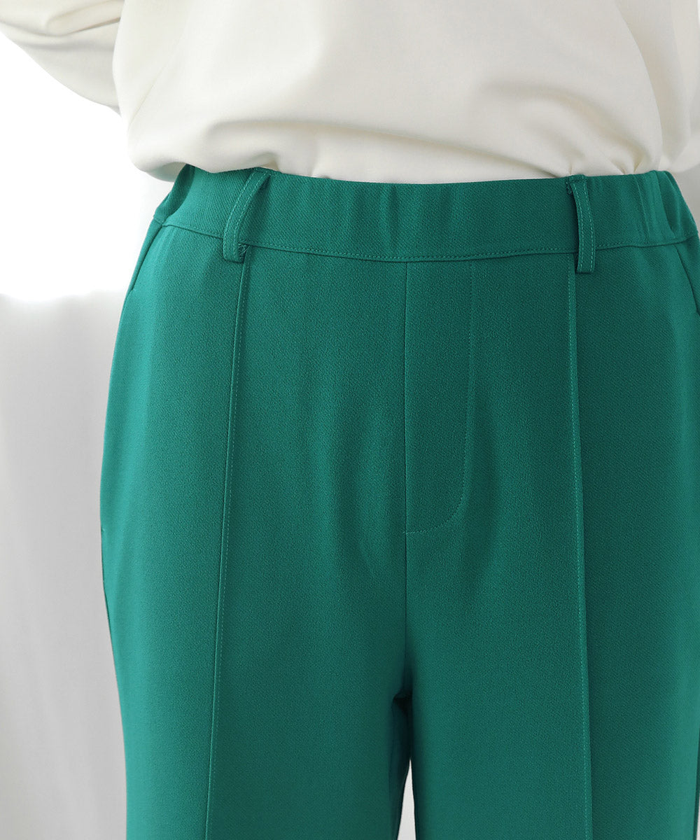 ピンタックキレイ目ジョグパンツ