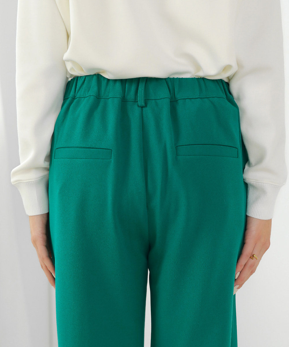 ピンタックキレイ目ジョグパンツ