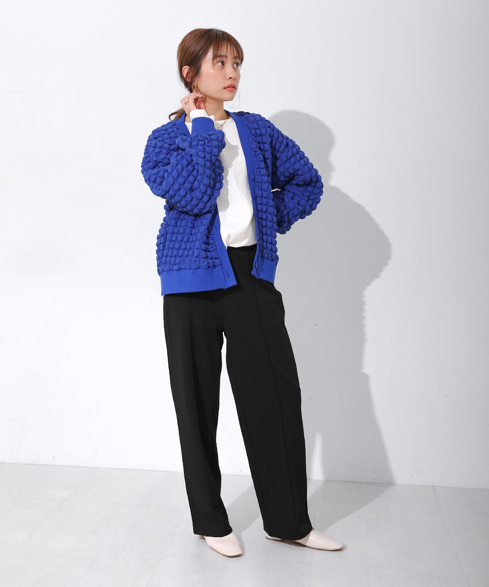 ピンタックキレイ目ジョグパンツ