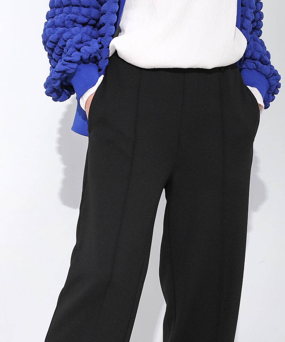 ピンタックキレイ目ジョグパンツ