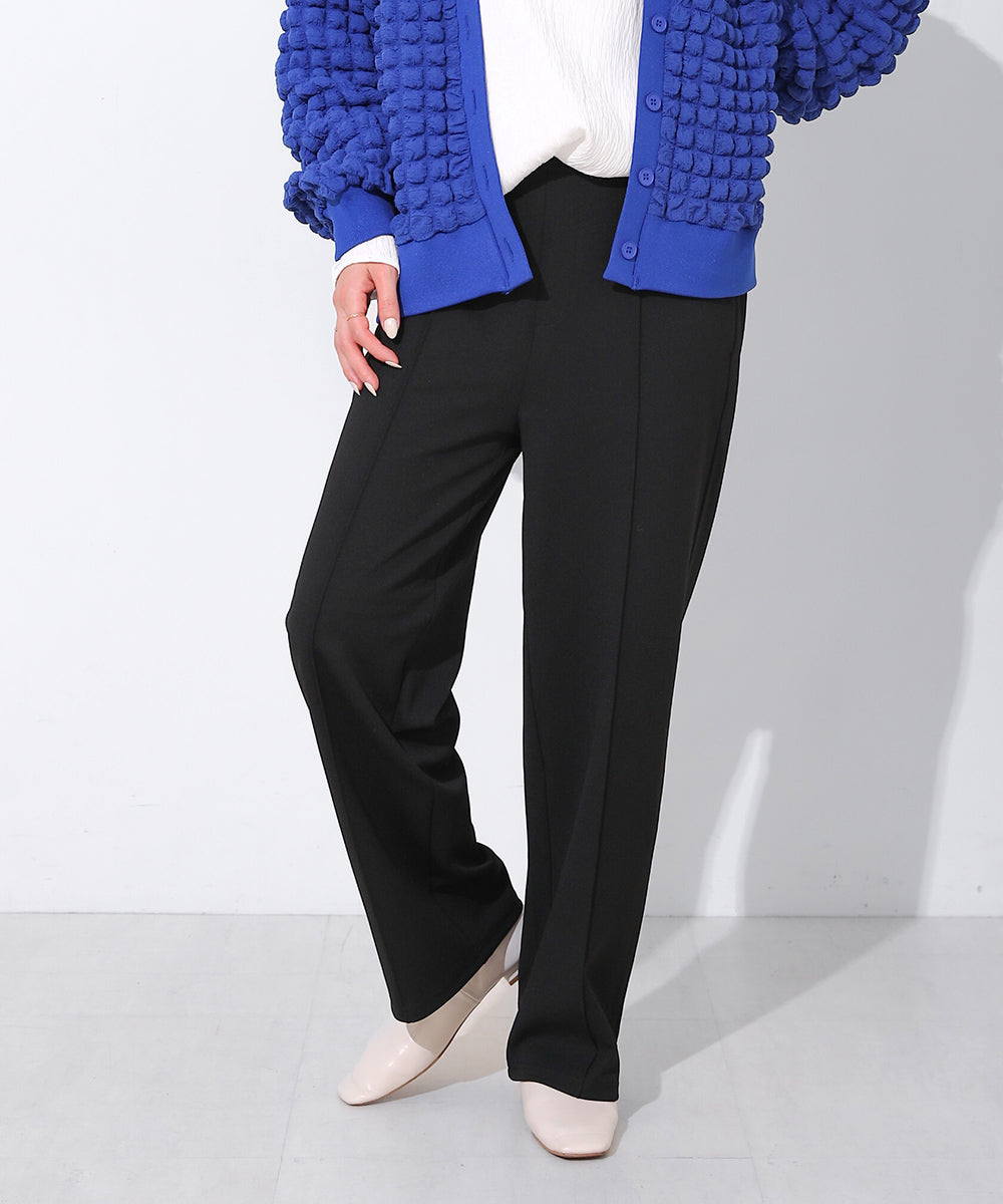 ピンタックキレイ目ジョグパンツ