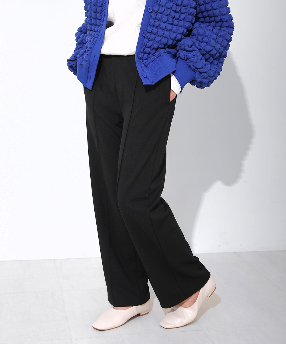 ピンタックキレイ目ジョグパンツ