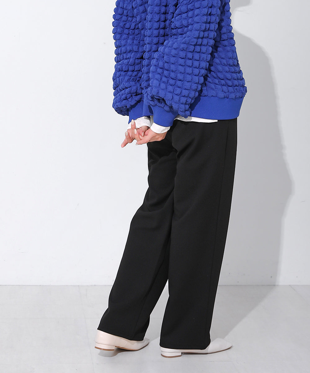 ピンタックキレイ目ジョグパンツ