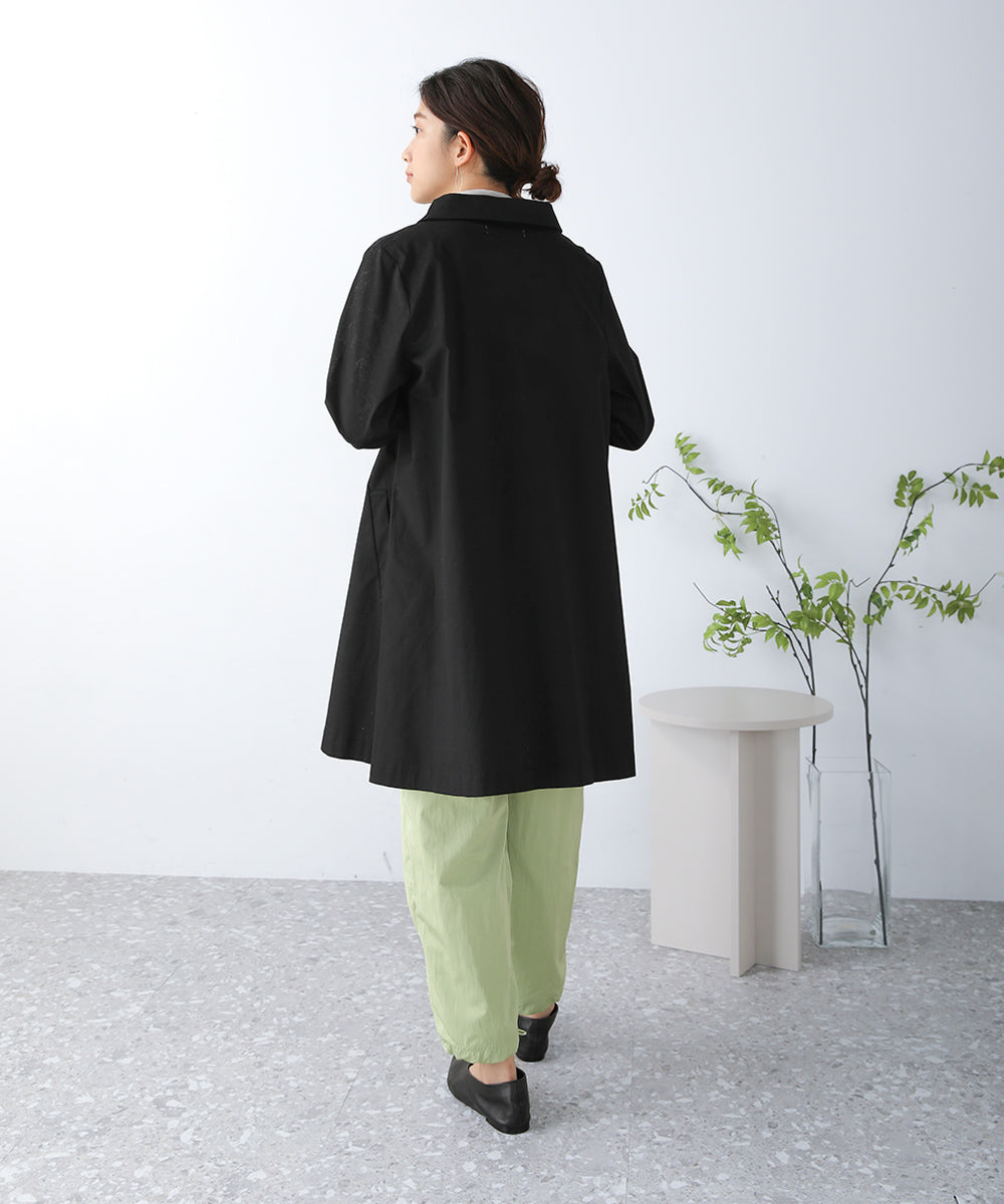 BouJeloud コットンストレッチ2way衿コート