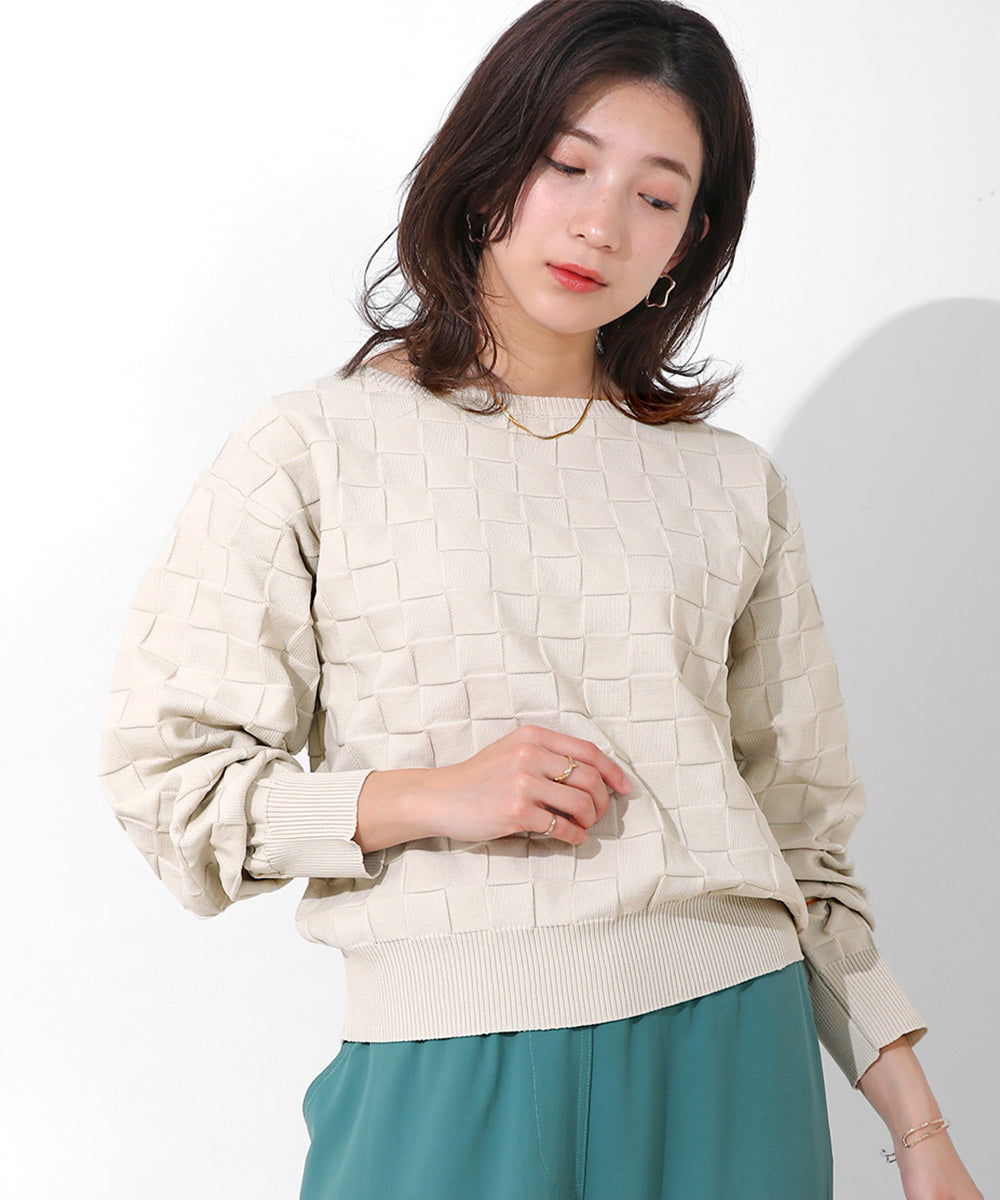 BouJeloud イントレチャートドルマントップス