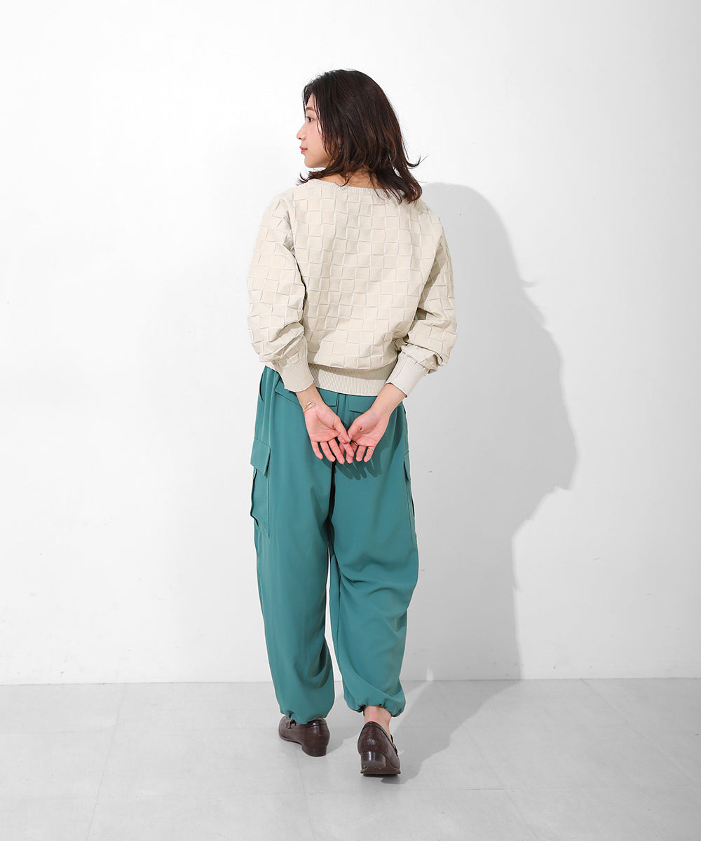BouJeloud イントレチャートドルマントップス