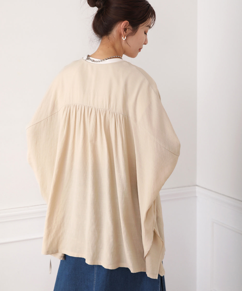 BouJeloud T/Rスラブ2WAYカシュクールカーディガン