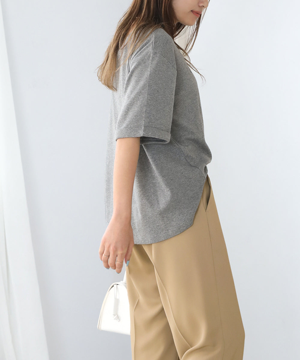 BouJeloud 汗ジミ軽減ロゴTシャツ